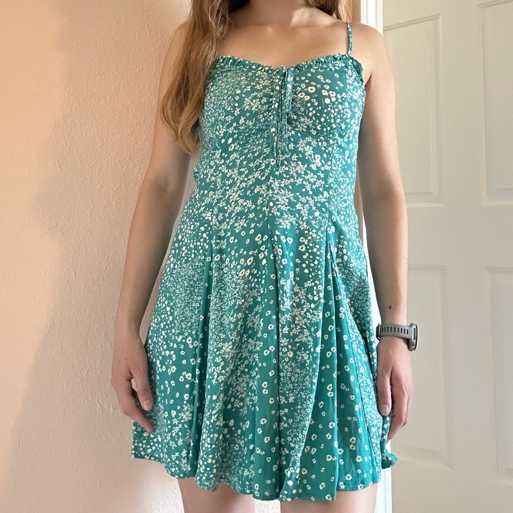 Wild Fable Dress Womens Size XS Floral Summer Sundress Mini Beachy Festival